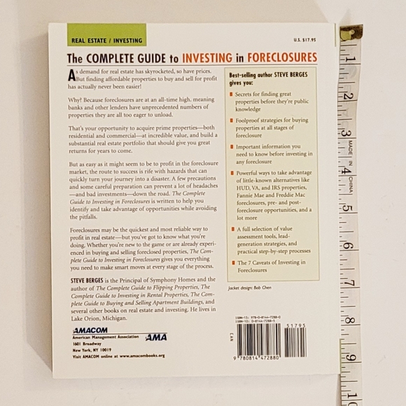 NWOT Investing in Foreclosures - Picture 6 of 6
